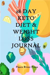 28 Day Keto Diet & Weight Loss Journal
