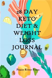 28 Day Keto Diet & Weight Loss Journal