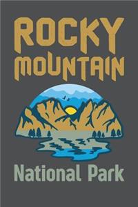 Rocky Mountain National Park: Lined Journal Notebook