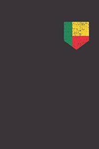 Benin Flag Beninese Pride Notebook Journal
