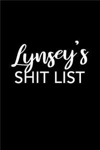 Lynsey's Shit List