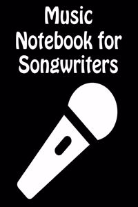 Music Notebook For Songwriters