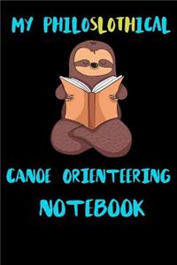 My Philoslothical Canoe Orienteering Notebook