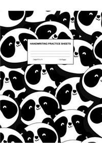 Handwriting Practice Sheets