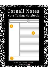 Cornell Notes Note Taking Notebook