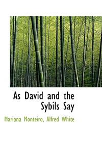 As David and the Sybils Say