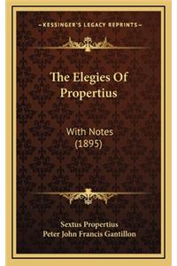 The Elegies of Propertius