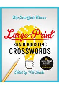 New York Times Large-Print Brain-Boosting Crosswords
