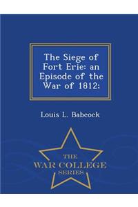 The Siege of Fort Erie