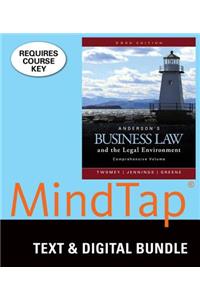 Anderson’s Business Law and the Legal Environment + Mindtap Business Law, 1 Term 6 Month Printed Access Card