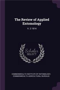 The Review of Applied Entomology