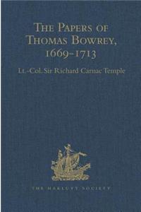 Papers of Thomas Bowrey, 1669-1713