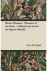 Horse Diseases - Diseases of the Foot - A Historical Article on Equine Health