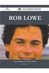 Rob Lowe 170 Success Facts - Everything You Need to Know about Rob Lowe