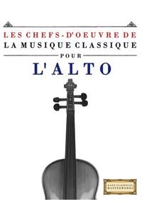 Les Chefs-d'Oeuvre de la Musique Classique Pour l'Alto