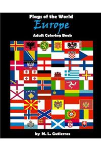 Flags of the World Series (Europe), adult coloring book