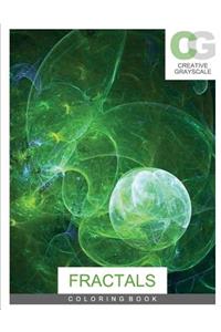 Fractal Frenzy Grayscale Coloring Book