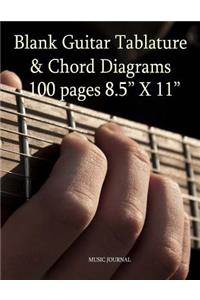 Blank Guitar Tablature & Chord Diagrams