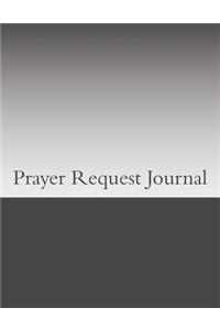 Prayer Request Journal