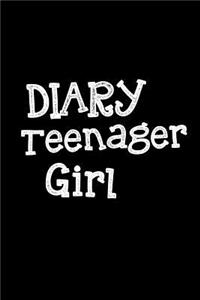 Diary Teenager Girl