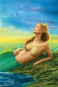 Basking Mermaid Any Day Planner Notebook