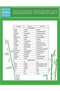 Mandarin Vocabulary (Speedy Study Guides