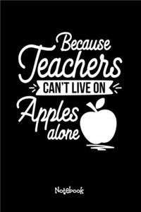 Because Teachers Can't Leave On Apples Alone