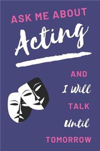 Acting Notebook Pink&Purple Cover