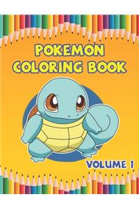 Pokemon Coloring Book Volume 1