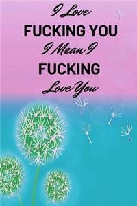 I Love Fucking You I Mean I Fucking Love You