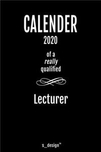Calendar 2020 for Lecturers / Lecturer