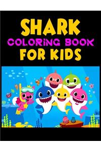 Shark Coloring Book For kids