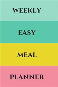 Weekly Easy Meal Planner