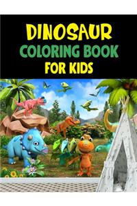 Dinosaur Coloring Book For Kids: Great Gift For Boys & Girls