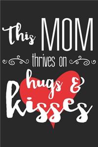 this mom thrives on hugs and kisses