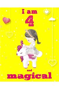 unicorn magical diary scholastic - unicorn journal i am 4 and magical