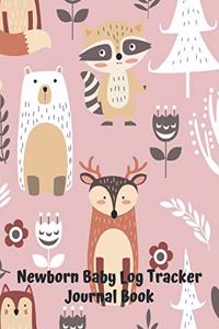 Newborn Baby Log Tracker Journal Book