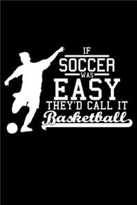 If Soccer was easy they'd call it Basketball