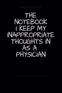 The Notebook I Keep My Inappropriate Thoughts In As A Physician