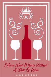 I Once Went 21 Years Without A Glass Of Wine