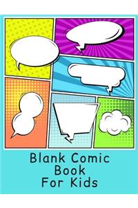 Blank Comic Book for Kids