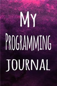 My Programming Journal