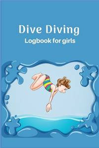 Dive Diving Logbook for Girls