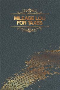 Mileage Log for Taxes