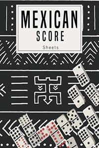 Mexican Score Sheets