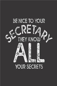 Be Nice To Your Secretary They All Know Your Secrets