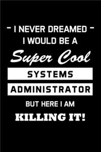 I Never Dreamed I Would Be A Super Cool Systems Administrator