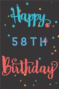Happy 58th Birthday