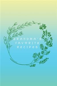 Grandma's Favorite Recipes