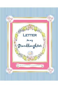 Letter to my Granddaughter